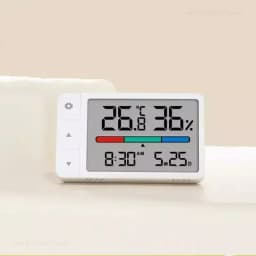 MiaoMiaoCe Intelligent Thermometer Hygrometer Meter Multi Function Clock Digital Display Weather Station Sensor for Home