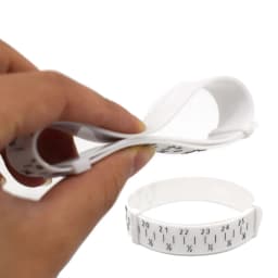 Plastic Bracelet Sizer Gauge Adjustable Bangle Measures Jewelry Making Bracelet Sizing Tools DIY Tool
