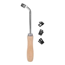 Floor Groover Nonslip Grip Flooring Tool Beech Wood Handle Slotting Tool for Bathroom Woodworking PVC Floor Kitchen Home