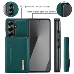 DG.MING Leather Wallet Phone Case for Samsung Galaxy Z Fold 8 Ultra 7 6 5 4 3 fold7 fold6 fold5 Cards Holder Funda Cover Hoseje