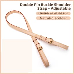 CRAZYSMITH Leather Shoulder Bag Strap for LV Noe Straps 100% Genuine Replacement Adjustable Purse Long Belts Bag Accessories