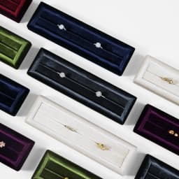 Yinbeini Velvet Ring Display Stand Single Row Ring Ear Stud Storage Organizer Jewelry Shop Showcase Props TB045