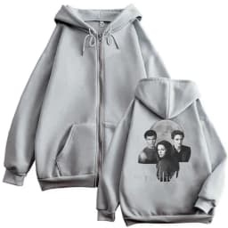Twilight Vampire Robert Pattinson Edward Cullen Bella Jacob Black Print Zipper Hoodie Men Women Casual Oversized Zip Up Jacket