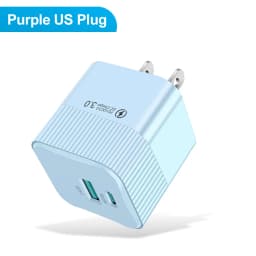 2 Ports PD 25W USB C Fast Charger KR EU Mini Travel Plug Phone Fast Charging Adapter for iPhone 15 Pro Max Oneplus
