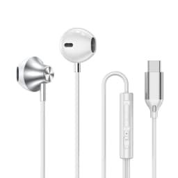 Wired Headphones For ios Android In Ear Earphones HiFi Surround Sound USB Type C Music Gaming Earplugs For iPhone 17 Pro Samsung