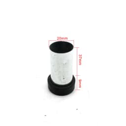 10 Pieces Aluminum Shell Casting Flask with 1 Rubber Sprue Base 20/25/30/35mm Plaster Mold Processing Tools for Jewelry Making
