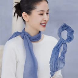 Ladies New Ins Style Brown Chiffon Polka Dot Long Silk Scarf Multifunctional Accessory Neck Women's Headband Tie Hair Towel