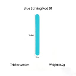Reusable Silicone Stirring Sticks Set - Non-Stick Bubble Remover Tools, Scraper for Epoxy Resin DIY, Christmas Craft Supplies