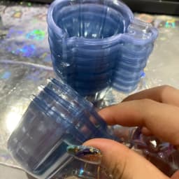 50-200Pcs 40ML Plastic Disposable Cups Dispenser Silicone Resin Mold Tool for DIY Epoxy Resin Crafts Jewelry Making Tools