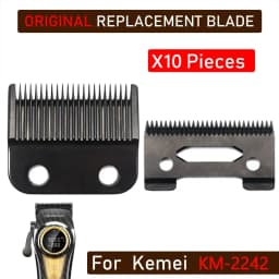 KM-2242 Replacement Blade Hair Clipper Blade Barber Cutter Head for Electric Hair Trimmer Clipper Cutting Machine KM-2242