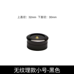 Jewelry Storage Box Gemstone Box Metal Plating Transparent Round Rotating Surface Bare Stone Color Diamond Display Box