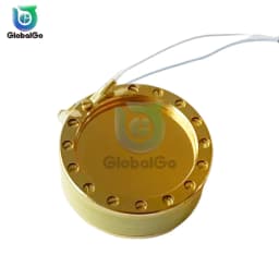 Single Dual Microphone Large Golden Diaphragm DC48V 34MM Microphone Capsule With 3 wires DIY Element Replacementwire Cardioid