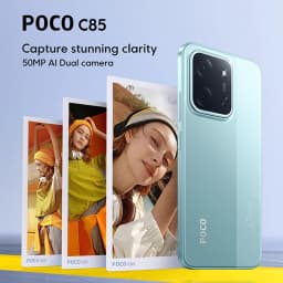 POCO C85 Global Version Smartphone MediaTek Helio G81-Ultra 6.9" Dot Drop display 6000mAh battery 50MP dual Camera 33W NFC IP64