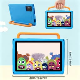 KOOMDIGI 10.1 Inch Android 4G LTE Tablet PC MTK6755 Octa Core 20GB RAM (4GB+16GBExpand) 64GB ROM 1280×800 IPS Display Dual Band 2.4G/5G WiFi 5000mAh 5MP+13MP Dual Camera 4G Calling