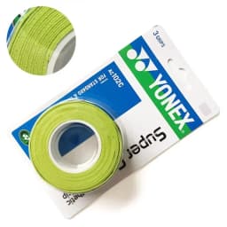 Yonex AC102C 3 Pack Racket Grip Tape Anti Slip Super Overgrip Absorbent Breathable Tennis Overgrip Hand Glue Antiskid Belt