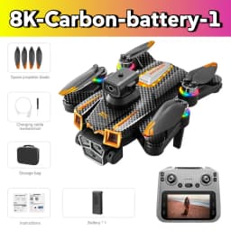Genuine Drone A19 Pro 8K Professional HD Dual Camera Photography Brushless Foldable Quadcopter 5G GPS RC Distance Drones Toys