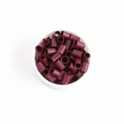 10000pcs/bag 4.0*3.6*6.0mm Copper Flared Flaring Micro Rings Tube Euro Locks for Feather Human Hair Extensions Tools Accessories