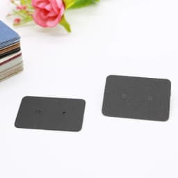 100pcs 50pcs Earring Cards Packaging 2.5x3.5cm Ear Studs Display Card Cardboard Blank Kraft Paper Price Tag for DIY Jewelry