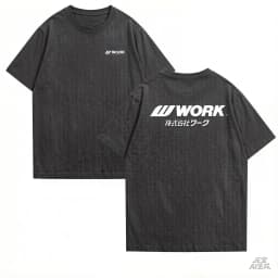 2025 Summer WORK Short Sleeve T-shirt Classic Wheel Racing Sponsor Clothing RIM Car Fashion Modified Car T-shirt Meister Shirt