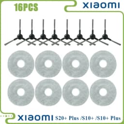 For Xiaomi Robot Vacuum S20+ Plus B108GL/ S10+ Plus B105 Parts Main Roller Side Brush Hepa Filter Mop Cloth Accessories