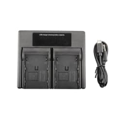BP-911 BP915 LCD USB Dual Battery Charger For Canon GL2 XL1 GL1 Camera BP-950G BP-970G BP-945 BP-930