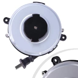 1.8M Power Reel Cable 220V/50Hz Extended Automatic Retractable Power Reel Cable Power Cord Retract Electrical Equipment Supplies