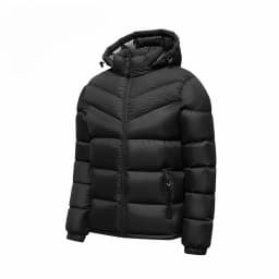 Graphene Self-heating Puffer Jackets Men Winter Thick Windproof Hooded Padded Jacket High Quality Ultralight Down Parka Coat Man