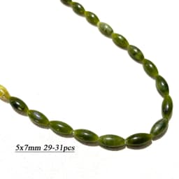 Wholesale 100% Natural Green Jade Cylinder Square Irregular Faceted Round Stone Beads for Jewelry Making Diy Bracelet Charms
