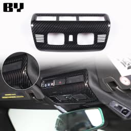 For Chevrolet Corvette C8 2020-2024 Car Accessory ABS Carbon Fiber Car Console Gear Shift Panel Cover door armrest Trim Sticker
