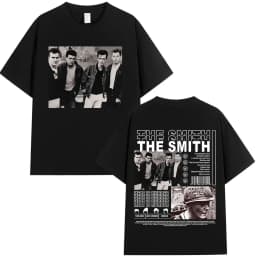 The Smiths The Queen Is Dead T Shirt 1980's Indie, Morrissey Oversized T-shirt Vintage Punk Rock Band T-shirts Streetwear Unisex