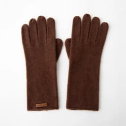 High-Quality Pure Cashmere Five-Finger Gloves Solid Color Long Warm Gloves For Men/Women Winter Outdoor Knitted Mittens Unisex