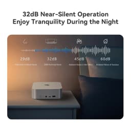 NEW Beelink SER8 Ryzen7 8745HS 8845HS Mini Gaming PC 32G RAM 1T NVME SSD Windows 11 Desktop Computer SER9 Pro HX370 SER10 MAX