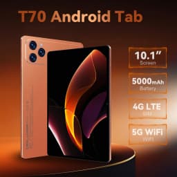 KOOMDIGI 10.1 Inch Android 13 Tablet 24GB RAM 128GB ROM MTK6763 Octa Core 4G LTE 5G WiFi IPS 800x1280 HD Display 5000mAh Dual Camera