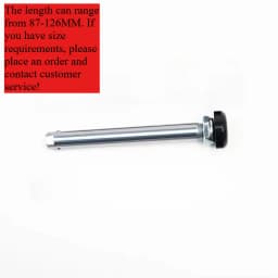 12.7*87-126MM Quick Release Wheelchair Axle, Heavy Duty Rear Wheel Replacement Pin for Wheelchair & Rollator