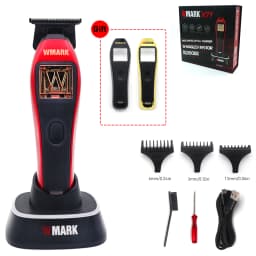 WMARK NG-XT1 Professional Beard Trimmer Hair Clipper 10000RPM Magnetic Motor DLC Blade With Base Charger Men's Grooming Machine