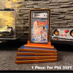 Multicolor Gradient Color Aluminum Alloy Trading Card Protect Holder, Metal Case For 35PT PSA CGC Graded Card