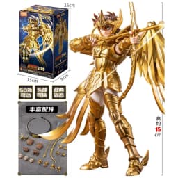 Original Anime Saint Seiya model kit toy Saint Seiya Phoenix Ikki Gemini Saga Shura Camus Action Figure Splicing Toy collect