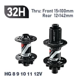 ARC Hub Mountain Bike Hub 009 HG / MS / XD 32 Holes 6 Disc Bolt J-Bend MTB Hub NBK Disc Bearings Cycle Wheel Rim Hub HG 12 Speed