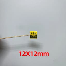 4K HDR Small Gold Label HD 8K Camera Camera Digital Player Display Decorative Faith DIY Headphone Sticker Spot