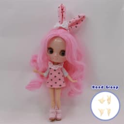 ICY DBS Blyth Middie Doll Joint Body 20CM Customized Doll Nude doll or Full Set Includes Clothes & Shoes DIY Toy Gift for Girls