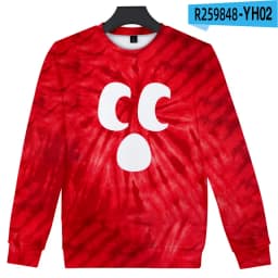4 To 14 Years Kids Hoodies Craftee Face 3D Printed Hoodie Sweatshirt Boys Girls Anime Cartoon Brand Jacket Coat Children Clothes