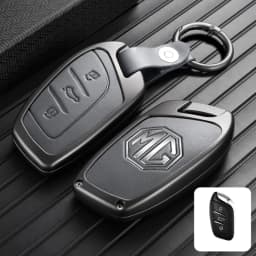 Key Fob Cover Full Protection Shockproof For MG ZS MG 4 MG HS MG 5 MG RX8 Zinc Alloy Heavy Duty Car Accessories