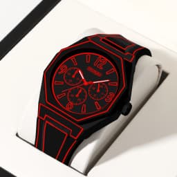 Preppy Style Quartz Wrist Watch - Round Dial, Electronic Drive, Silicone Strap, Unisex, Holiday Gifts(Gift box does not include)