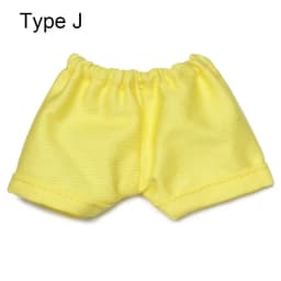 20CM Doll Clothes Stripes Short Sleeve T-shirt Small Pants Doll Outfit Playing House Changing Dressing Game DIY Doll Accessories
