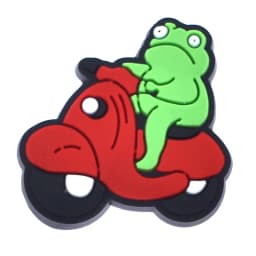 Funny Frog Shoe Charms for Crocs Accessories Men Clogs Pins Women Badge Boy Girl Jeans Kids Decorations Buckle Shoes Accessories