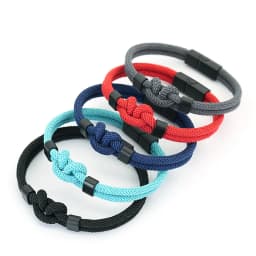 Novel Style WuKong Knot Bracelet For Men Selected High Quality 4mm Cord 5 Color Options Perfect Gift For Him Leisure Accessories