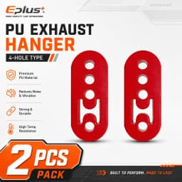 Universal 2&4 Holes Polyurethane Exhaust Hanger Hard PU Exhaust Bushing Vibration Dampener for Car Exhaust System