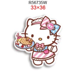 Hello Cat 10pcs/lot San Resin Planar Transparent Glitter Acrylic Flatback for Charms DIY Bow Craft Supplies Phone Case Decor