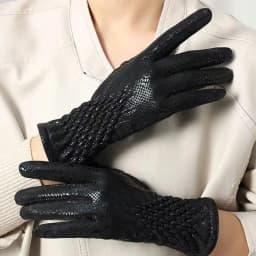 Snake Pattern Fashion Personality Winter Keep Warm Women's Gloves Touch Screen Windproof Light Waterproof Elasticity
