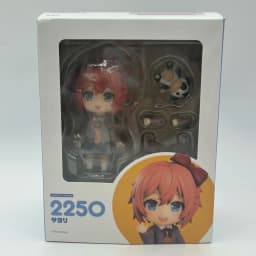 Anime Doki Doki Literature Club Q Version #2283 Yuri #1817 Monika #2250 Sayori #2077 Natsuki Action Figures Models Decor Gifts
